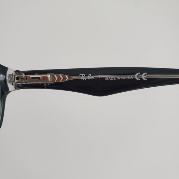 RAY BAN Frames Junior Eyewear RB 3529 48-16-130 Black & Silver Accents NEWER - Picture 5 of 11